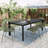 Stackable Patio Dining Chair Breathable PP Material