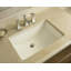 Ladena® Vitreous China Rectangular Undermount Bathroom Sink with Overflow-6916564