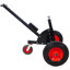 Capacité de charge du chariot 2-en-1 robuste de 1 500 lb, boule d'attelage de 2 po Mover Trailer, remorque de véhicule récréatif à hauteur réglable de 24 po à 35,4 po