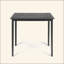 Table de bar d'extérieur minimaliste en bois d'acacia