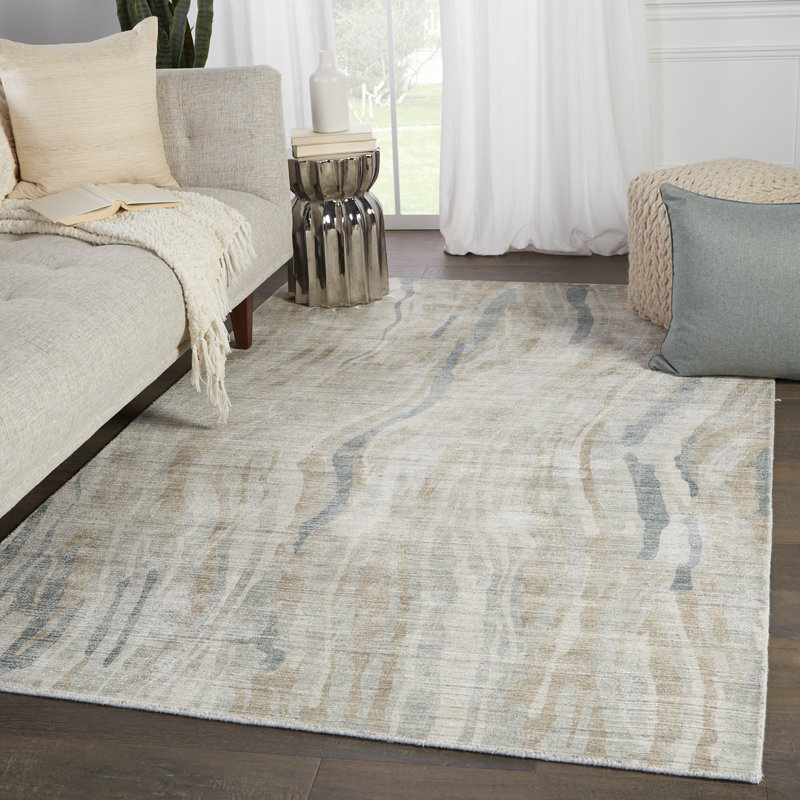 Brentwood Area Rug in Gray, Rectangle 9' x 12'