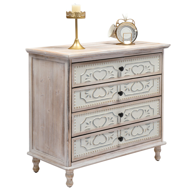 Commode 4 tiroirs L 31,5 po Lopiccolo