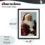 «Rosy Cheeked Santa Smile», reproduction sous verre encadrée, design par Petal Prints Design-1475405030-1475405029