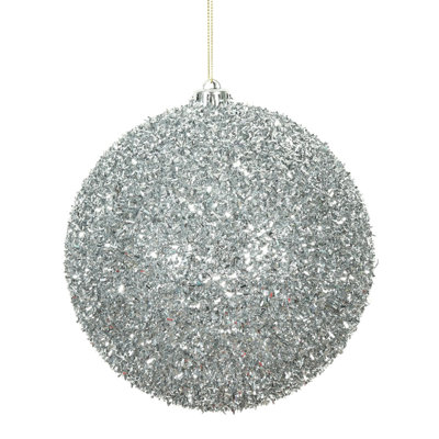 Tinsel Ball Ornament