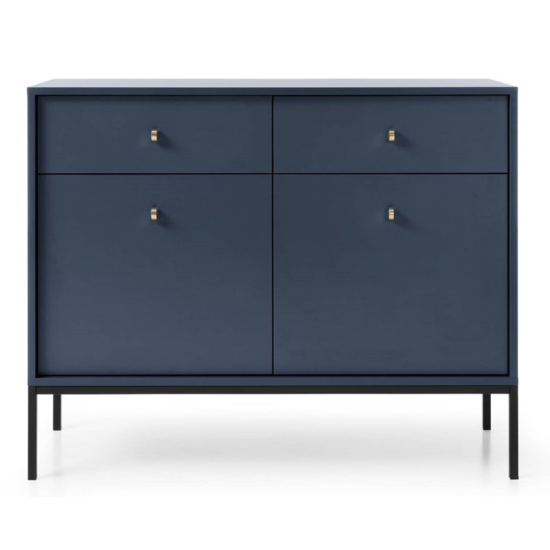 Lobdell 104cm Sideboard, Navy Blue