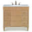 Tambour 38'' W Single Vanity