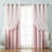Tulle Polyester Room Darkening Curtain Panels-20297534-20452292