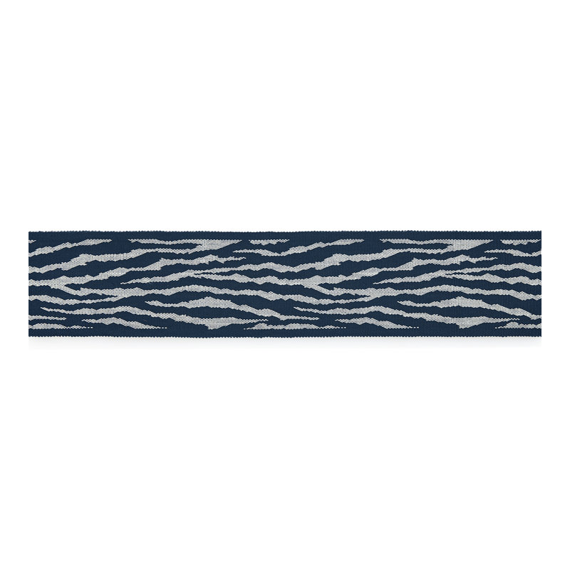 Tissu ruban Isola, Indigo