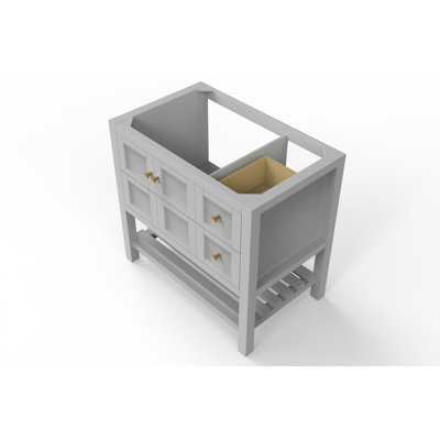 Venice 35" Single Bathroom Vanity Base only