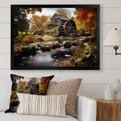 " Mills Autumnal Mill Charm "