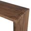 Okeden Square Teak Solid Wood Floating Shelf