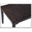 6pc Elegant Rectangular Dark Oak Dining Table with Upholstered Chairs and Bench, Perfect for Modern and Stylish Dining Rooms