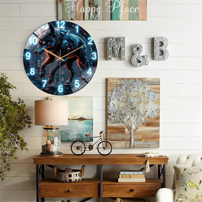 Horloge murale Robot