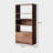 Modern Simple Solid Wood Large Capacity Bookcase