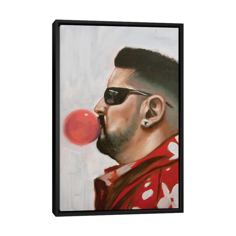 «The Barbers Crew I» par Alexander Grahovsky, impression sur toile tendue, H 26 po x l 18 po x P 1,5 po, Pas de tapis