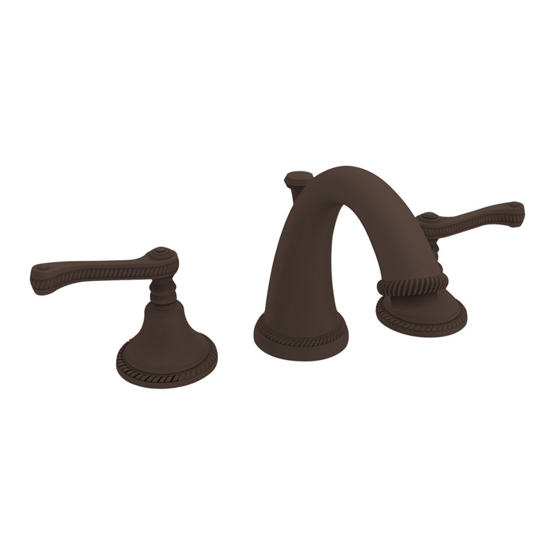 Amisa Widespread Bathroom Faucet with Drain Assembly, Oil Rubbed Bronze