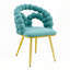 Chaises de salle à manger en velours-643849111