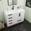 Meuble-lavabo autoportant avec tiroirs latéraux Carla-2065889996-2065889993