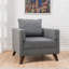 Fauteuil en polyester l 33,46 po Rossum-1275708619