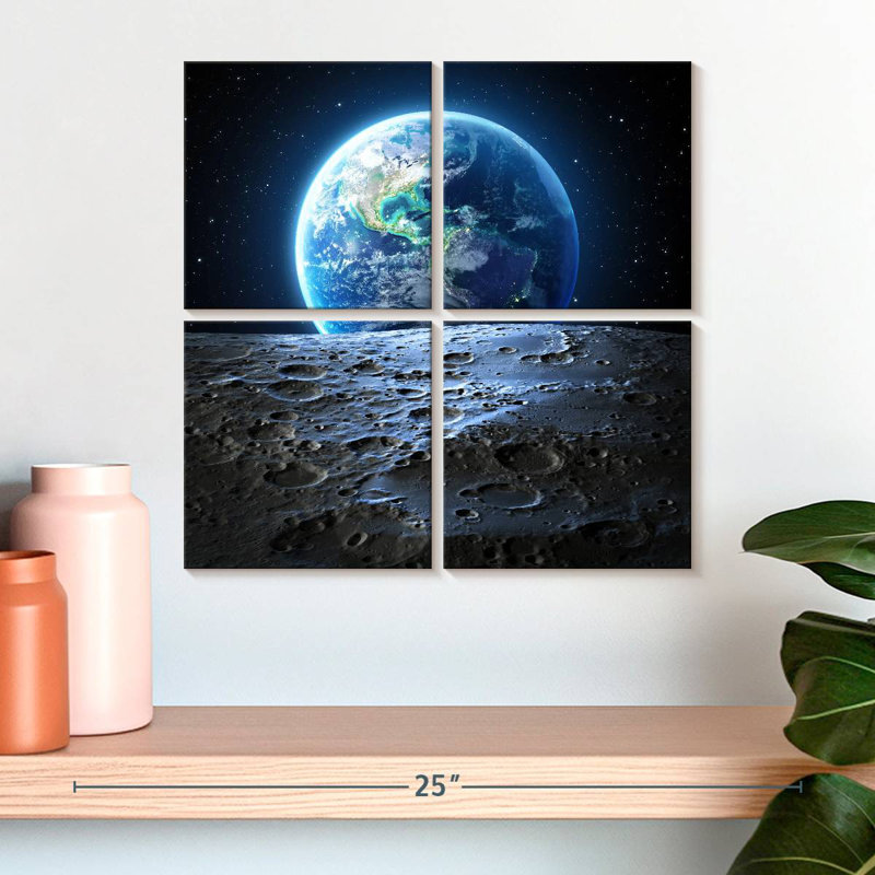 Oberle Earth From Moon