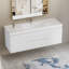 Meuble-lavabo mural moderne pour salle de bain-854221678