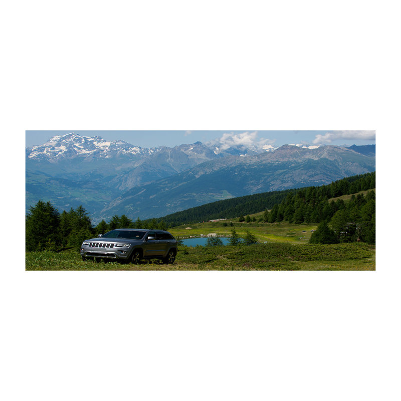 Off-Road Car - Wrapped Canvas Print