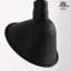 Luminaire de grange noir mat 8 po pour enseigne d'extérieur