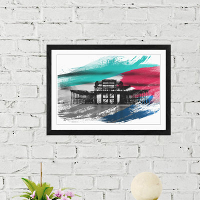 West Pier Brighton - Framed Print