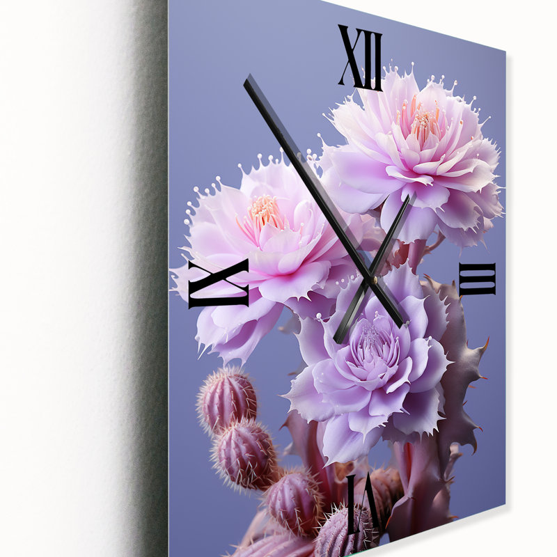 Horloge murale rose, Petit