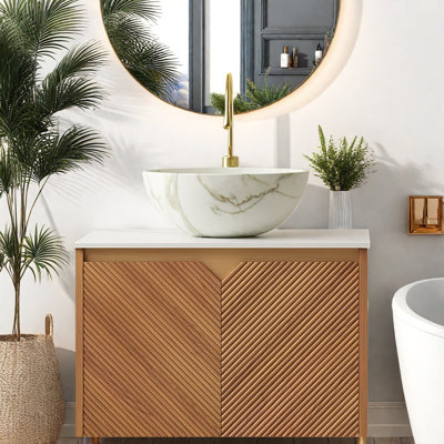 Meuble-lavabo flottant 24 po