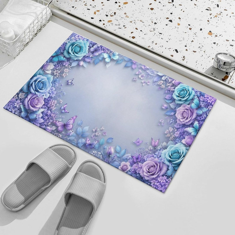 Tapis de salle de bain Pastel, Single- 47.24" L x 17.72" W