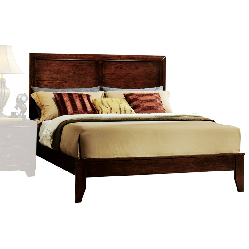 Nala Wood Bed Frame with Headboard