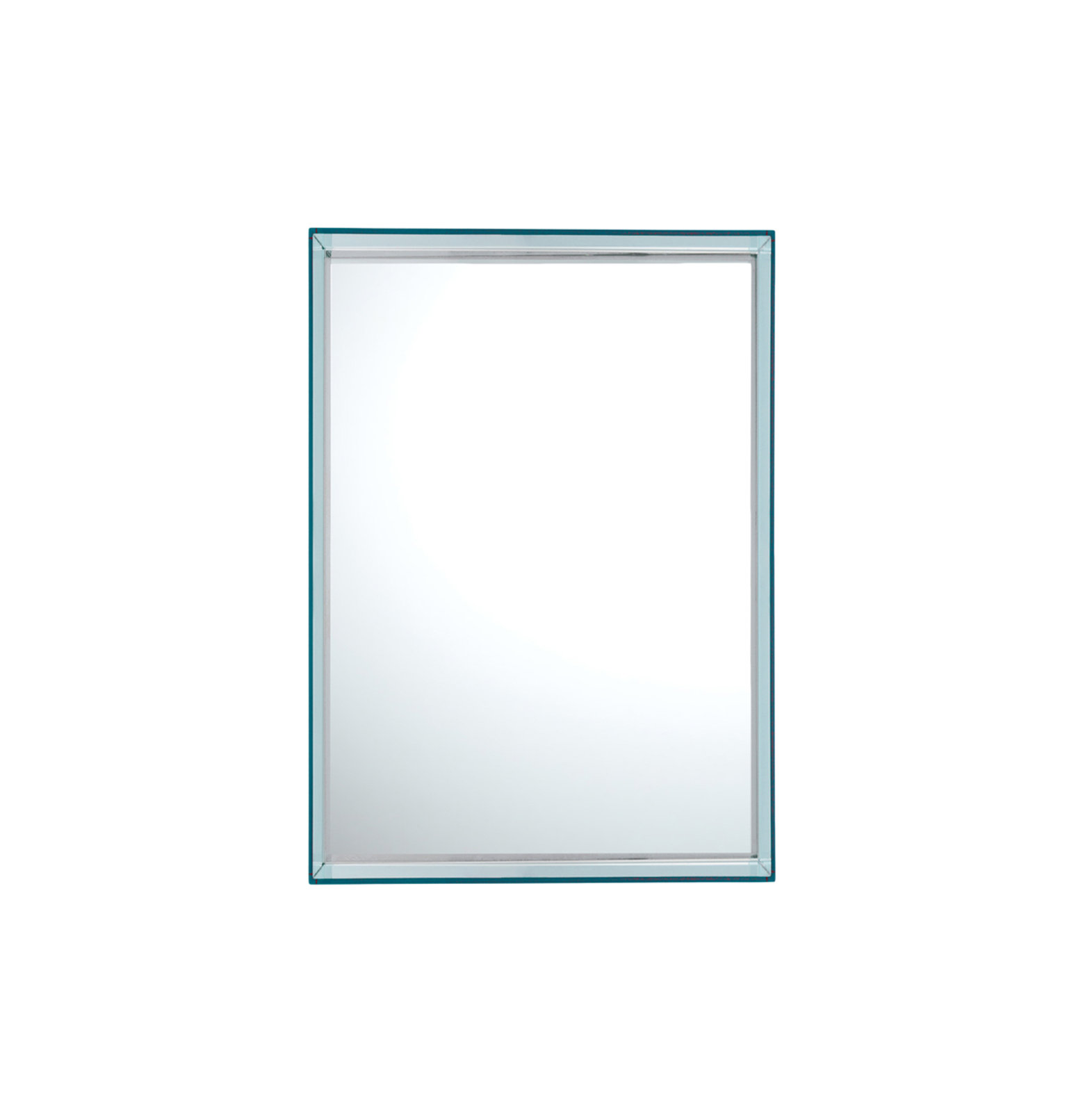 Only Me Accent Mirror, Azure, 27.56" x 19.69"