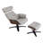 Dillon Leather Swivel Recliner-114180345