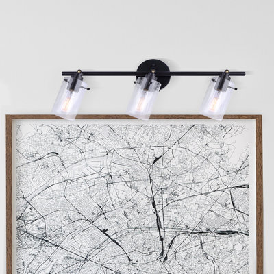 Ensemble de rail d'éclairage 3 lumières 25,98 po Joni