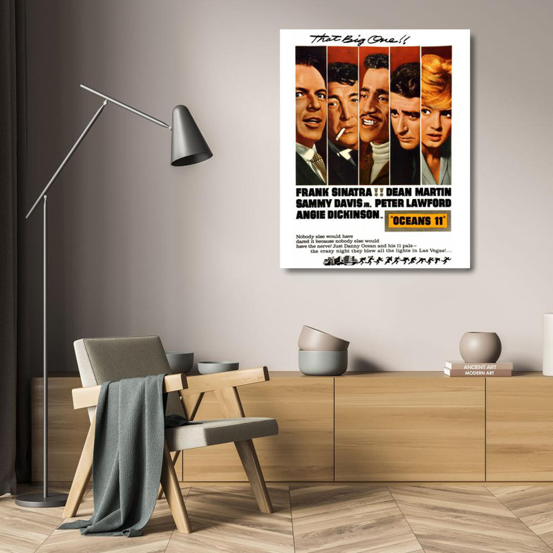Oceans Eleven, 24" H x 19" W