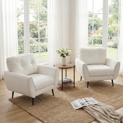 Corvo Faux Leather Armchair