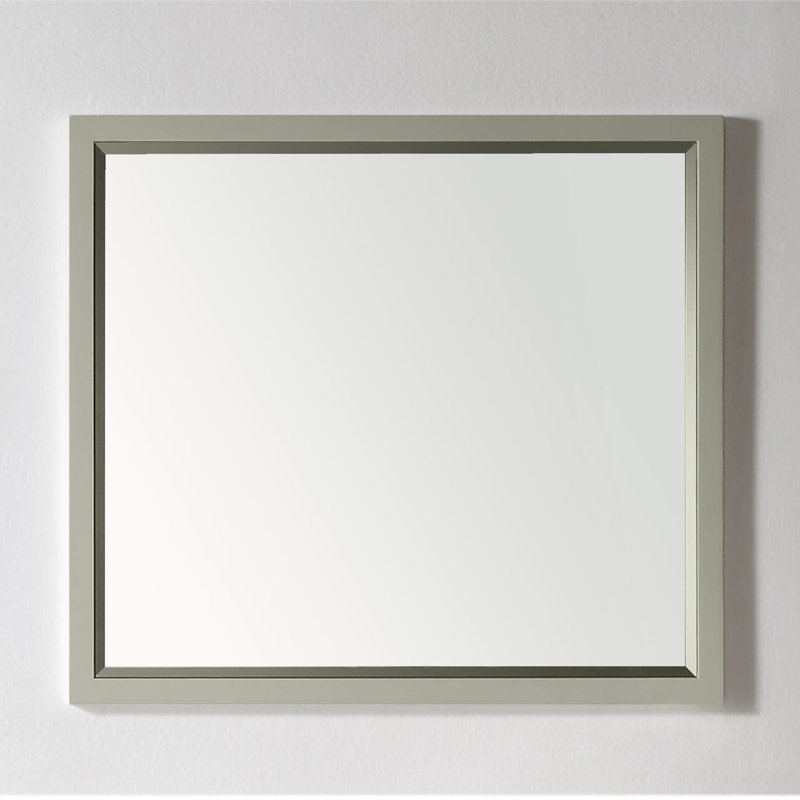 Miroir de commode Chamond, Vert, 31 po x 36 po