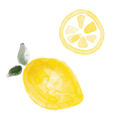Loose Lemons - Wrapped Canvas Painting