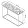 Devonte 116.1cm Console Table