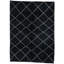 Tapis noir Odea