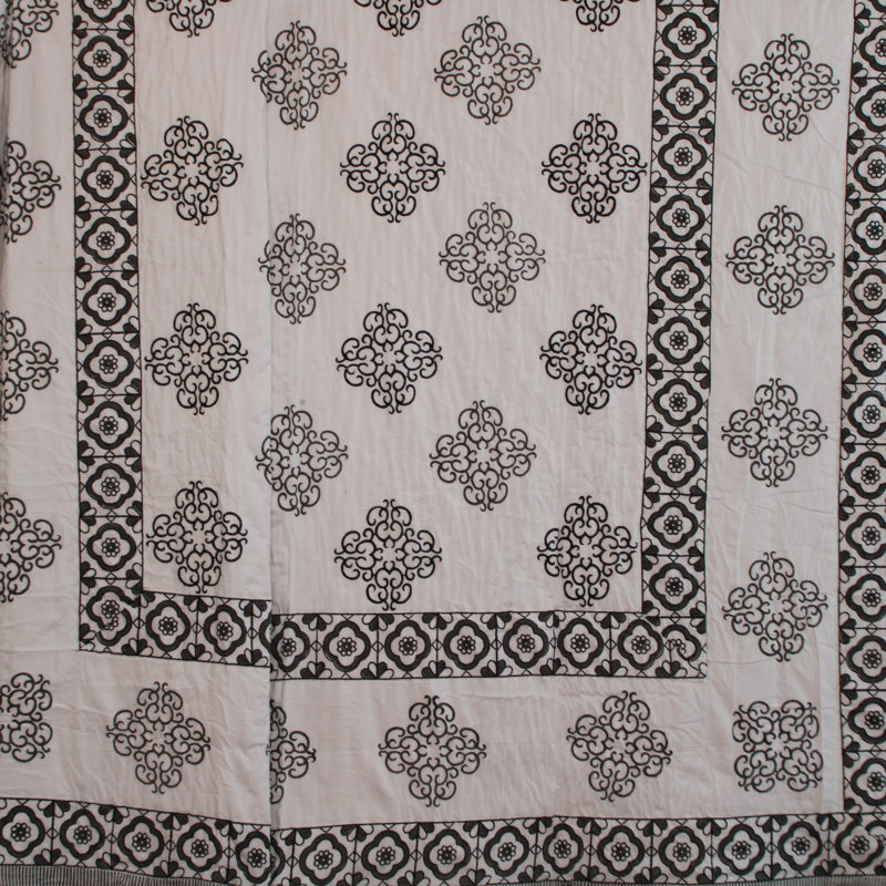 Bluffton Cotton Damask Bedspread with Pillowcases Included