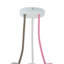 Antaqui Fabric Semi Flush Mount