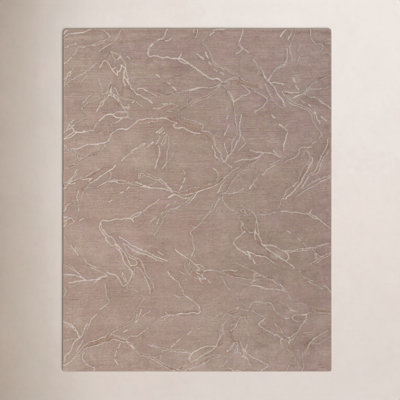 Dannie Ada Hand-Tufted Wool Abstract Area Rug