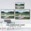 «Golf Course Study», toile tendue avec cadre I-94355305-94355302