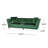 Comfortable Modern Sofa with Sturdy Materials for Living and Studying
