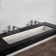 LACAVA Kubista 15'' Solid Surface Rectangular Bathroom Sink with Overflow