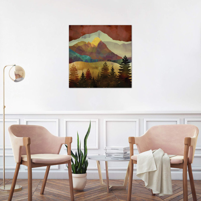 Autumn Trees 1 Piece Wrapped Canvas Wall Art, 66.04 cm H x 66.04 cm W x 3.175 cm D