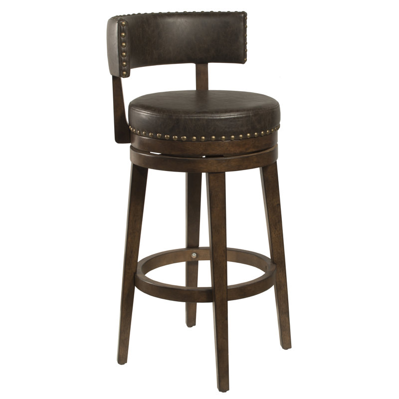 Wendover Swivel Upholstered Counter Stool, Counter Stool (26" Seat Height)