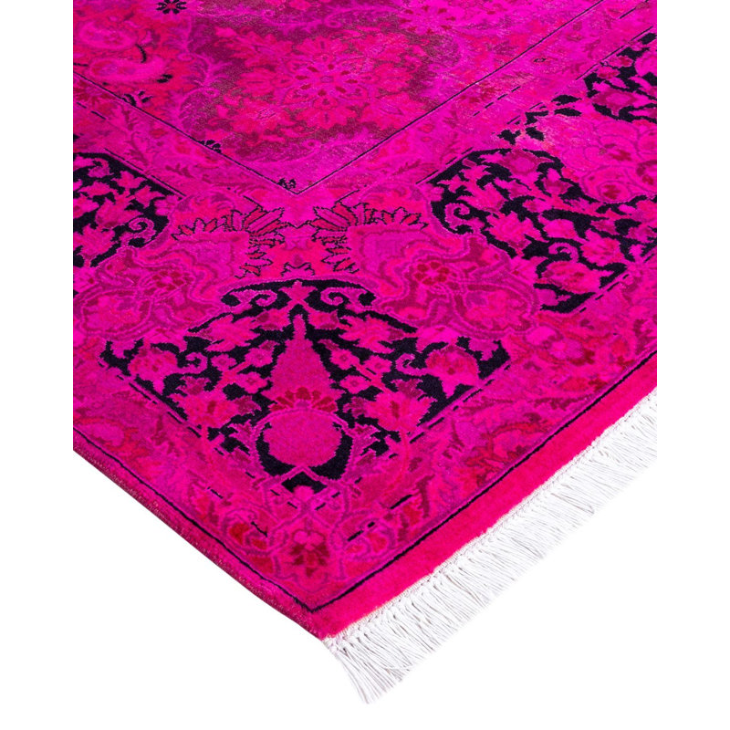 Overyed One-of-a-Kind Rectangle 6' X 6'8" Hand Knotted Area Rug